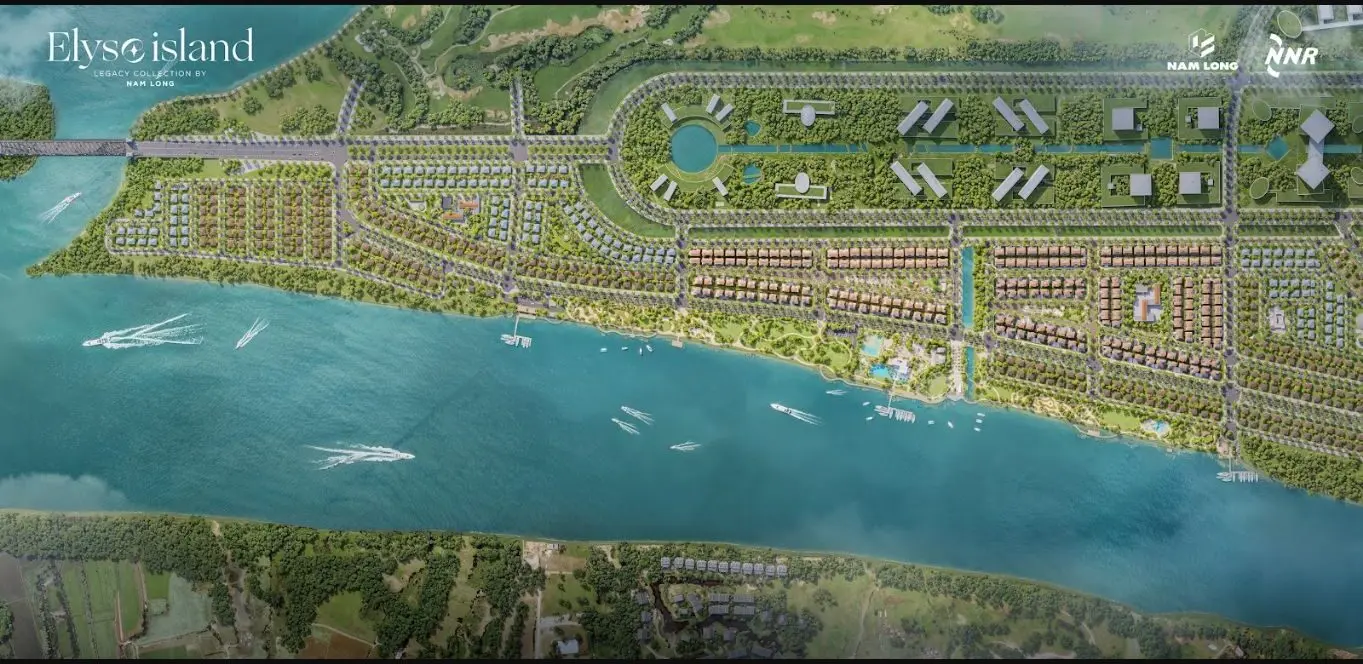 Tổng thể vị trí và quy hoạch Elyse Island