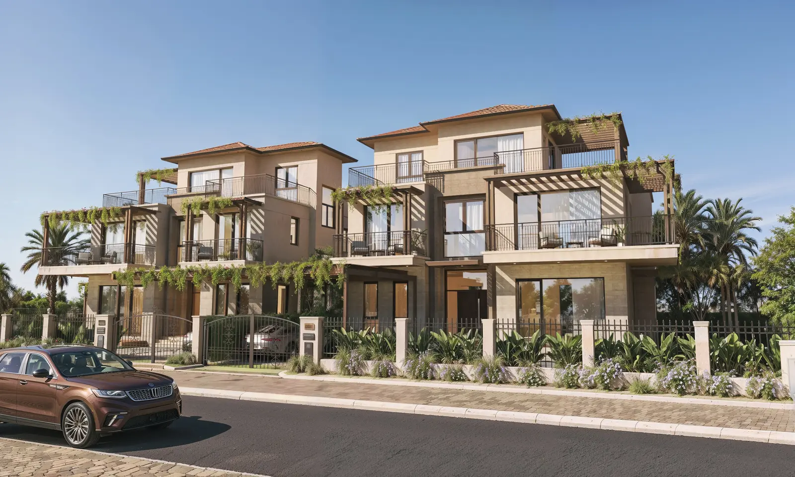 Góc phối cảnh Garden Villa A