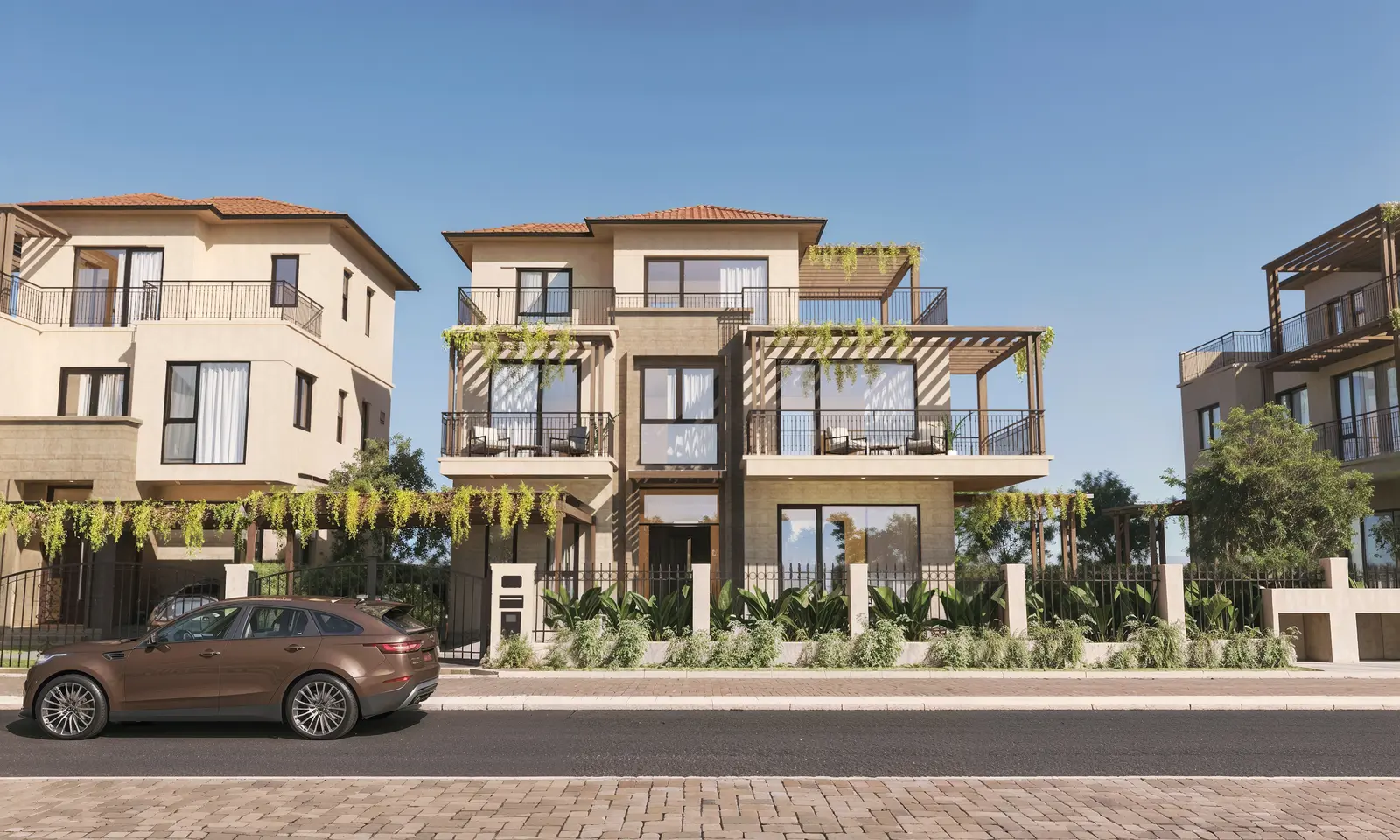 Mặt tiền Garden Villa A
